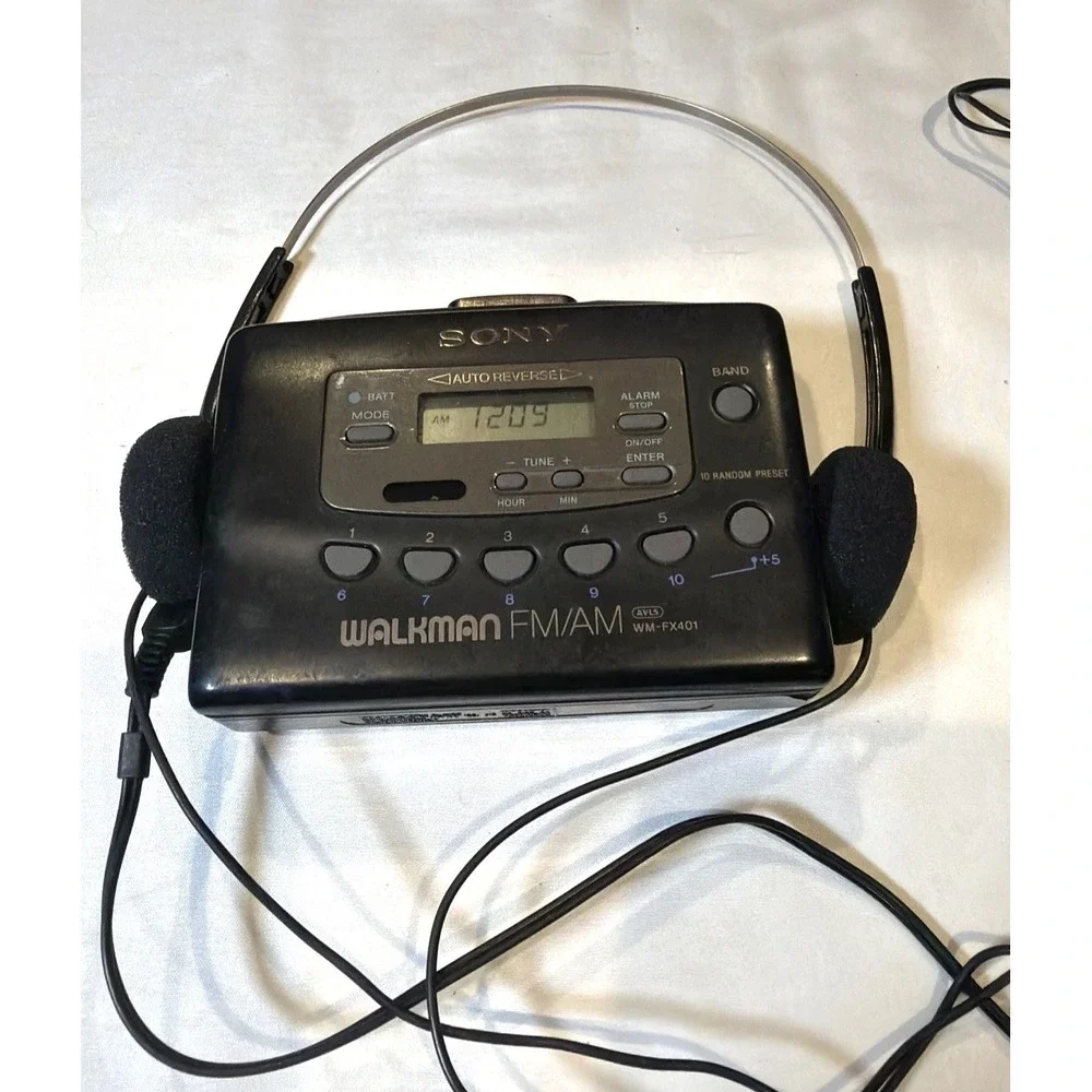 Sony‎ Walkman WM-FX401 AM/FM Cassette Player Parts Repair Radio Works
